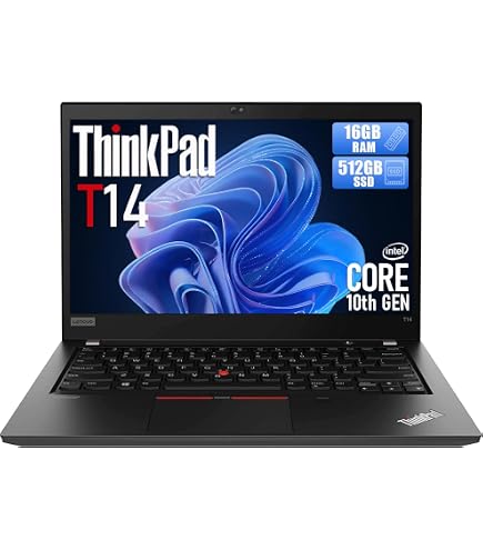 Lenovo Thinkpad T14 (Gen 1) Business Laptop, 14